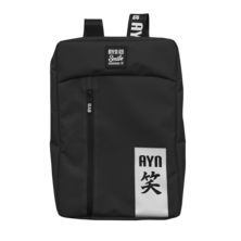 AKIRA Anti-Theft Backpack for Laptop 15-16 Inch Black | Silver Sanz