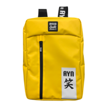 AKIRA Anti-theft backpack for laptop 15-16 inches Yellow | Silver Sanz