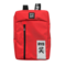 AKIRA Mochila Antirrobo para portátil 15-16 pulgadas Rojo | Silver Sanz