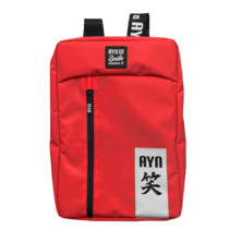 AKIRA Mochila Antirrobo para portátil 15-16 pulgadas Rojo | Silver Sanz