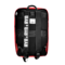 AKIRA Mochila Antirrobo para portátil 15-16 pulgadas Rojo | Silver Sanz