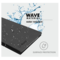 Samsung TAB A9 8.7 Wave Black tablet case | Silver Sanz