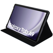 Étui pour tablette Samsung TAB A9 8.7 Wave Noir | Silver Sanz