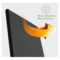 Samsung TAB A9 8.7 Wave Black tablet case | Silver Sanz