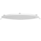 GORT 6G circular recessed downlight 2134lm 24W 3000K 120º 220x12 25,000h cut 200mm white finish | Silver Sanz