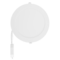 GORT 6G circular recessed downlight 2134lm 24W 3000K 120º 220x12 25,000h cut 200mm white finish | Silver Sanz