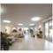 GORT 6G circular recessed downlight 2134lm 24W 3000K 120º 220x12 25,000h cut 200mm white finish | Silver Sanz