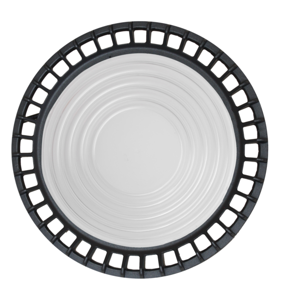 Campana PUNCH 4 PRO+ 5G 18000lm 100W 6000K 120º 50.000h Ø250x96,5 IP65 acabado negro | Silver Sanz