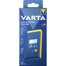 Testeur de charge de batterie Varta. écran LCD | Silver Sanz
