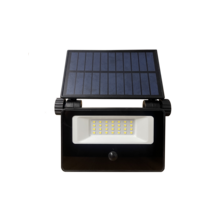 Proyector solar mini FORGE sensor 3 pos..+bat. 3,7V 2600mAh 1500lm 15W 6500K IP54/IK05 25.000h | Silver Sanz