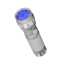 Lampe de poche LED Varta UV Light 3AAA incluse | Silver Sanz