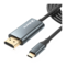 SILVER HT - Logan 4K Cable USB C a HDMI 2 metros | Silver Sanz