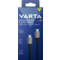 Varta Cable de sincronización y carga rápida USB Type C a USB Type C | Silver Sanz