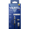 Varta Cable de sincronización y carga rápida 3 en 1 USB A a Lightninig/Micro/Type C | Silver Sanz