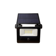 FORGE mini solar projector sensor 3 pos. +bat. 3.7V 2000mAh 1000lm 10W 6500K IP54/IK05 25,000h | Silver Sanz
