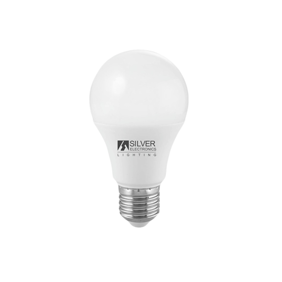 Silver Electronics - Bombilla LED estándar E27 2200lm 20W 4000K 220º 25.000h | Silver Sanz