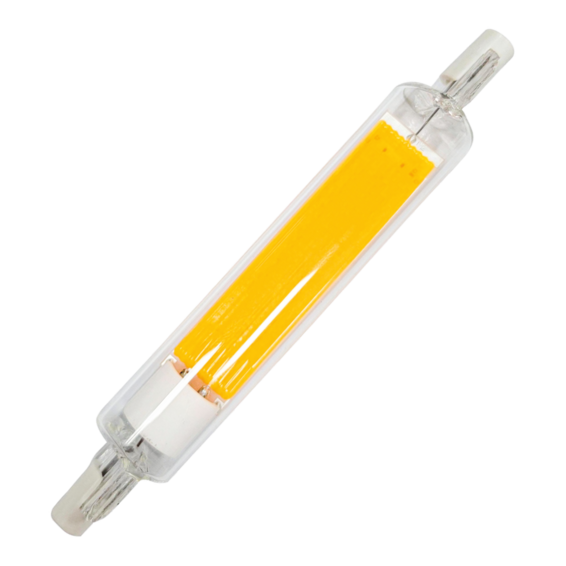 Lámpara lineal R7s 1750lm 11W 4000K 360º 118x18mm 15.000h | Silver Sanz
