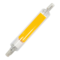 Lámpara lineal R7s 1750lm 11W 4000K 360º 118x18mm 15.000h | Silver Sanz