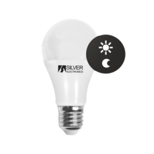 Ampoule LED standard Silver Electronics avec capteur jour / nuit 10W 3000K