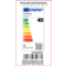 Filament standard LED Classe A Crystal Frost E27 1055lm 5W 6000K 300º 30 000h | Silver Sanz