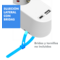 PROTEK PLUS Socle électrique multiprise 5 prises avec interrupteur câble 1,5m IP20 blanc | Silver Sanz