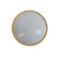 HYDRA round LED surface-mounted ceiling light Ø340mm 24W 2400lm CCT 3K-4K-6.5K + wooden frame | Silver Sanz
