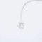 Intermediate connector + cable for 230V 12mm IP44 single-colour LED strip | Silver Sanz