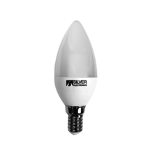 Silver Electronics Ampoule LED pour bougie 6W E14 4000K