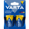Pila alcalina Longlife Power LR20 D (Blíster 2 pilas) | Silver Sanz