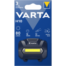Lampe frontale LED H10 80lm 3 AAA non incluse | Silver Sanz