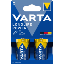 Longlife Power LR14 C alkaline battery (blister pack of 2 batteries) | Silver Sanz