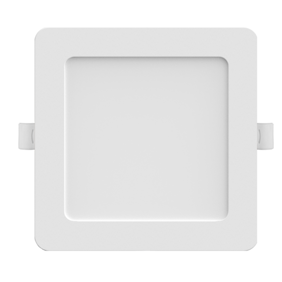 Spot encastré carré GORT MULTIPLEX, blanc, avec adaptateur de surface, 3 000 lm, 30 W, 3 CCT, 3 puissances, IP54, 120 °, 30 000 h | Silver Sanz
