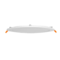 Spot encastré circulaire GORT, aluminium blanc, 1200 lm, 12 W, 3CCT, 120°, Ø 168 x 7 mm, diamètre de découpe 150 mm, durée de vie 50 000 heures | Silver Sanz