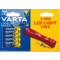 Longlife Power LR03 AAA and LR6 AA alkaline batteries + flashlight (blister pack of 4 AAA + 4 AA batteries) | Silver Sanz