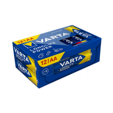 Pila alcalina Longlife Power Cube LR6 AA (cajita 12 pilas) | Silver Sanz