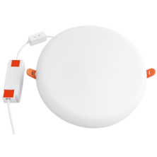 Downlight GORT circular empotr. corte ajustable blanco 1620lm 18W 3CCT 3K-4K-6K 120º Ø225mm 25.000h | Silver Sanz