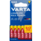 Longlife Max Power LR03 AAA alkaline battery (blister pack of 4+2 batteries) | Silver Sanz