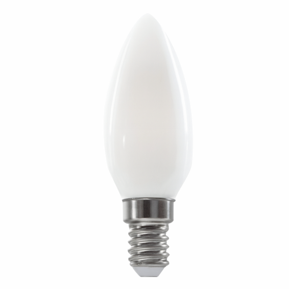 Vela C35 filamento Crystal Frost A Class E14 485lm 2,3W 3000K 300º 30.000h | Silver Sanz