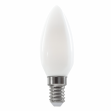 Ampoule à filament C35 Crystal Frost Classe A E14 485 lm 2,3 W 3000 K 300 °C 30 000 h | Silver Sanz