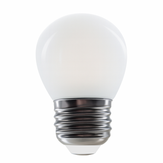Esférica G45 filamento Crystal Frost A Class E27 485lm 2,3W 3000K 300º 30.000h | Silver Sanz