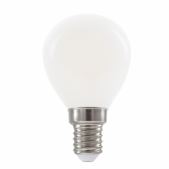 Ampoule à filament sphérique G45 Crystal Frost A Classe E14 485 lm 2,3 W 3000 K 300 °C 30 000 h | Silver Sanz