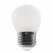 Ampoule à filament sphérique G45 Crystal Frost Classe A Culot E27 485 lm 2,3 W 6000 K 300 °C 30 000 h | Silver Sanz
