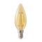 Vela Golden C35 filamento transparente E14.200lm 2,2W 2200K 25.000h | Silver Sanz