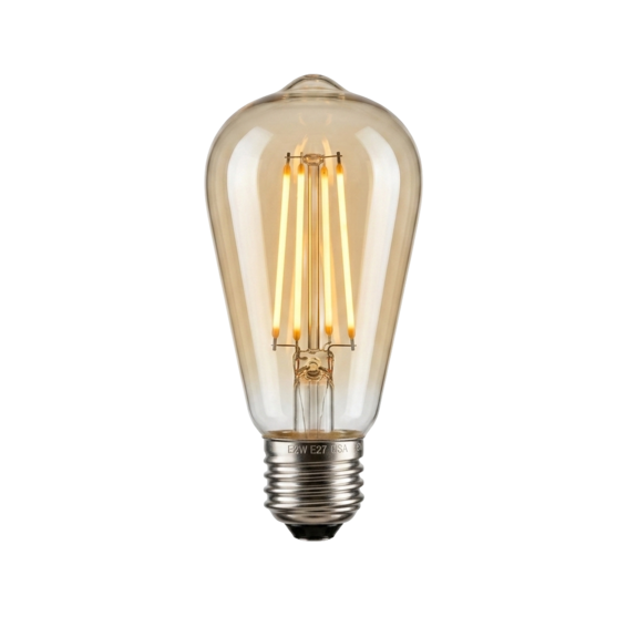 EDISON LED Filamento Pera 2W E27 | Silver Sanz