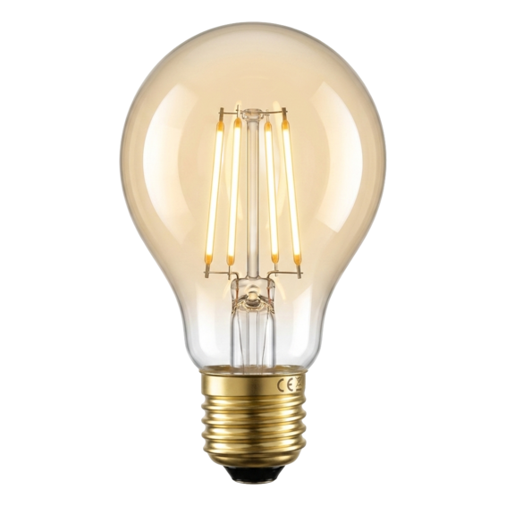 EDISON LED Filament Standard 2W E27 | Silver Sanz