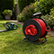 Plastic garden cable reel drum IP20 50m 3x1.5mm | Silver Sanz