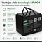 Batería Litio LiFePO4 + Bluetooth 12,8V 100Ah | Silver Sanz