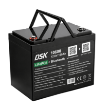 Batería Litio LiFePO4 + Bluetooth 12,8V 100Ah | Silver Sanz