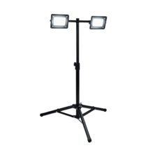 Soporte trípode negro telescópico para proyector (doble o simple) 3S 2T ajustable altura max. 2m | Silver Sanz