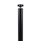 Black telescopic tripod stand for projector (double or single) 3S 2T adjustable height max. 2m | Silver Sanz